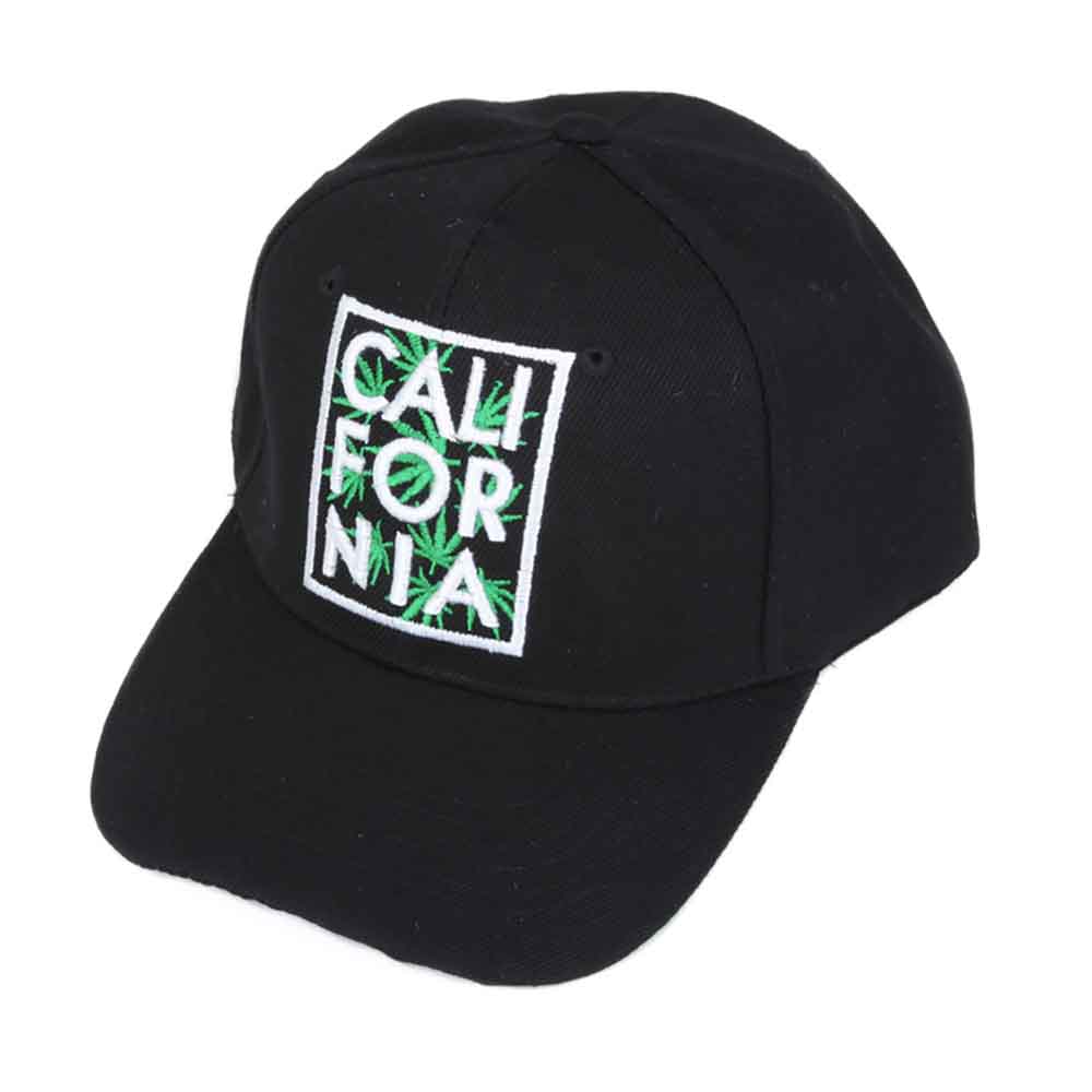 Pot Leaf California Baseball Cap, Cap - SetarTrading Hats 