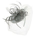 Loopy Satin Fascinator with Netting Veil - 9 stunning colors, Fascinator - SetarTrading Hats 
