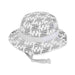 Infant Boy's Reversible Elephant Print Cotton Bucket Hat - Sunny Dayz Hat Bucket Hat Sun N Sand Hats HKISM111 Grey Elephant S/M (44 cm) 