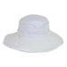 Wide Brim Cotton Bucket Hat - Karen Keith Bucket Hat Great hats by Karen Keith CH16wh White Fit 54-57 cm 