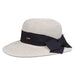 Sun Hat with Narrowing Brim - Karen Keith Wide Brim Hat Great hats by Karen Keith BT23H Oatmeal Heather Medium (57 cm) 