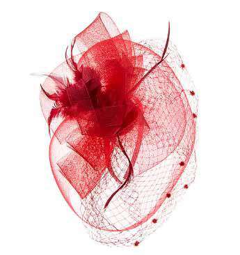 Dotted Netting Fascinator Fascinator Something Special Hat    