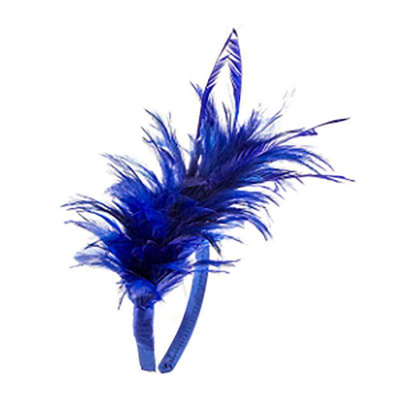 Feather Puff Headband, Fascinator - SetarTrading Hats 
