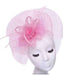 Pleated Mesh Fascinator Fascinator Something Special Hat Flb7608PK Pink  