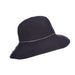 Shapeable Brim Packable Ribbon Bucket Hat - Scala Hats Wide Brim Hat Scala Hats lc754NV Navy  