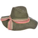 Canvas Safari Hat with Tribal Print Scarf - Scala Hats, Safari Hat - SetarTrading Hats 