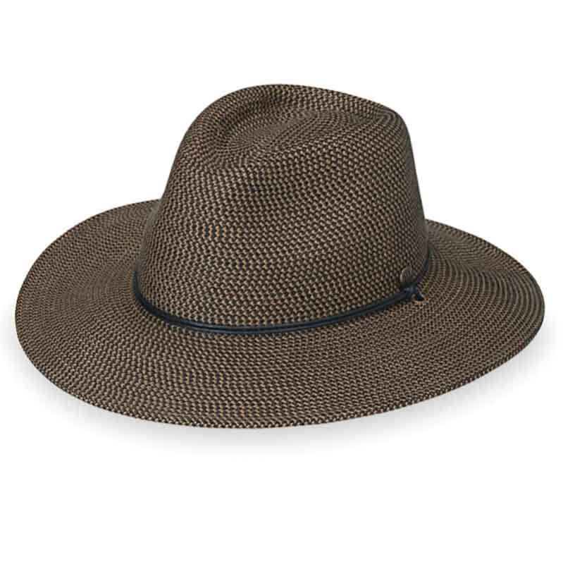 Logan Unisex Safari Hat - Wallaroo Hats Safari Hat Wallaroo Hats LOG-DBR-M Dark Brown M/L (59 cm)