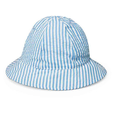 Lorikeet Bucket Hat for Infants - Wallaroo Hats for Kids Bucket Hat Wallaroo Hats LORwh Blue / White  