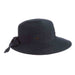 Dimensional Big Brim Sun Hat - Scala Collezione Hats Wide Brim Hat Scala Hats LP149-NAVY Navy Medium (57 cm) 