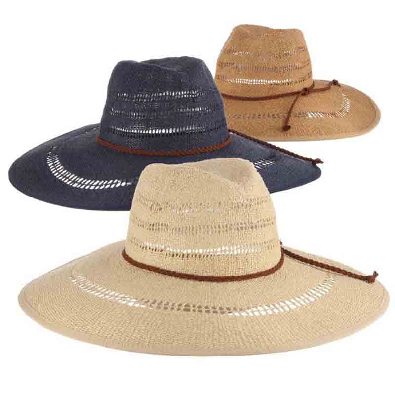 Bangkok Toyo Large Brim Safari Sun Hat - Scala Collezione Safari Hat Scala Hats    