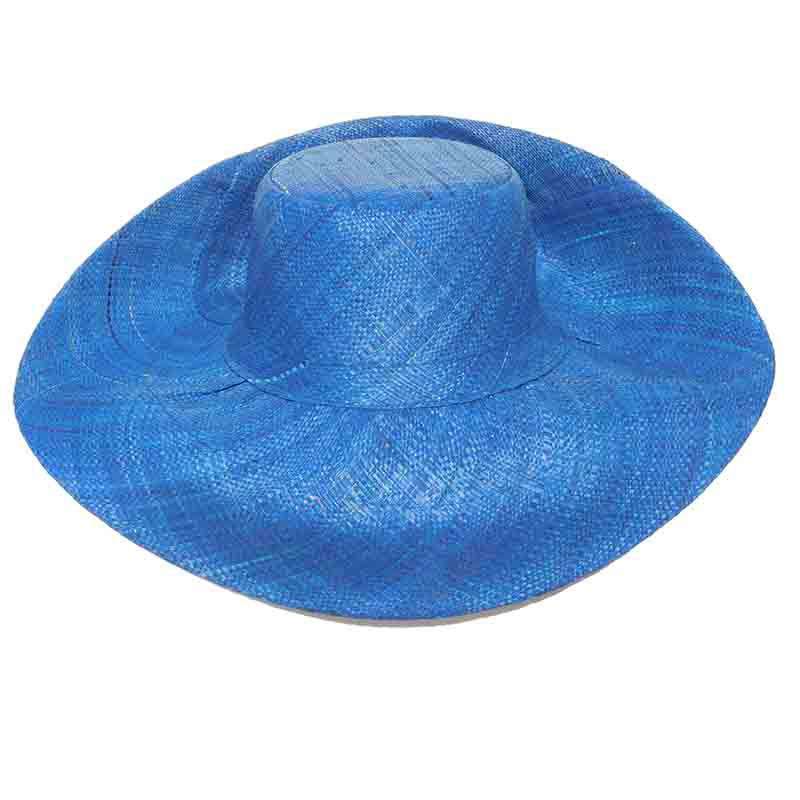 Wide Brim Hats 2023 Spring Summer Children Large Eave Flower And Grass Hat  Women's Sweet Lace Raffi Straw Beach Sun Shield