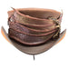Marlow Leather Steampunk Top Hat with Dragonfly Malfoy Band Top Hat Head'N'Home Hats    