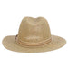 Matte Toyo Safari Hat with Ribbon Band Overlay - Scala Hats for Men Safari Hat Scala Hats    
