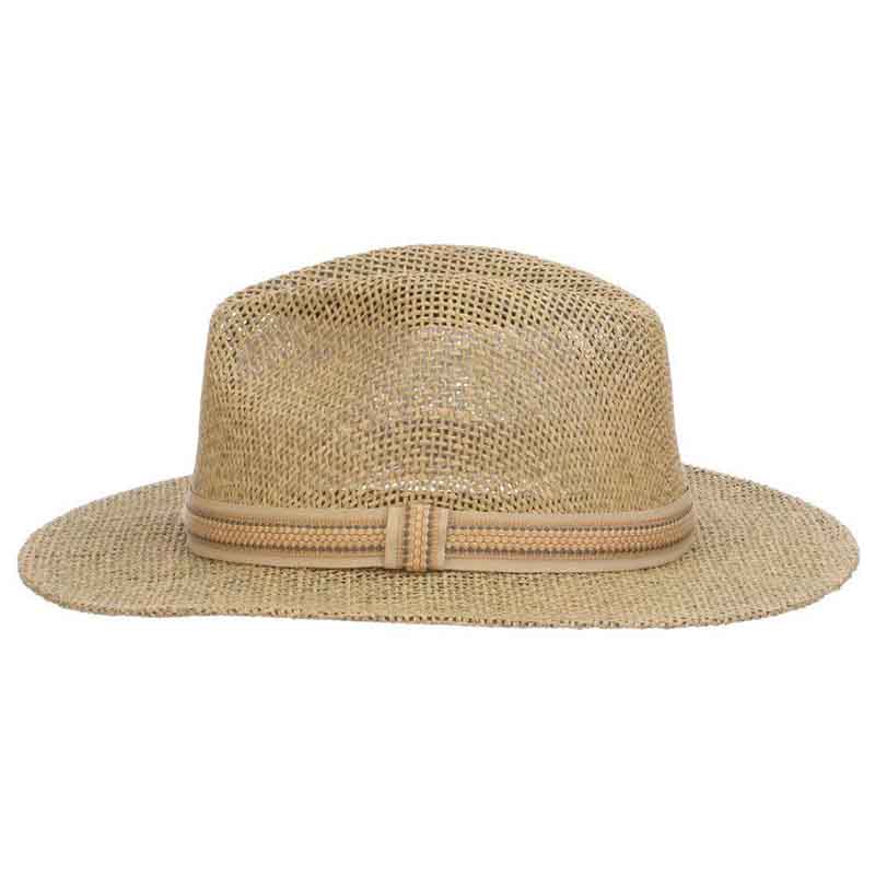 Matte Toyo Safari Hat with Ribbon Band Overlay - Scala Hats for Men —  SetarTrading Hats