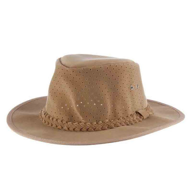 DPC Global Perforated Crown Soaker Hat Safari Hat Dorfman Hat Co.    