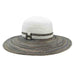 Metallic Polybraid Beach Hat - Sun 'N' Sand Hats Wide Brim Sun Hat Sun N Sand Hats    