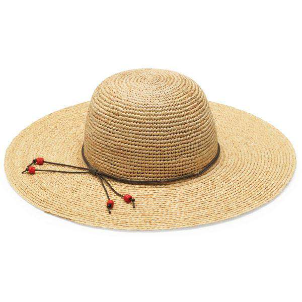 Napa Raffia Sun Hat - Wallaroo Hats Floppy Hat Wallaroo Hats WSNAPNT Natural  