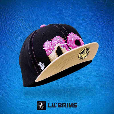 No Donut LIL'BRIMS - Black Cap Ultra Sport