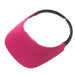 No Headache® Original Square Brim Clip On Sun Visor in Solid Colors Visor Cap No Headache    