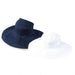 Open Crown Ponytail Roll Up Sun Visor Hat - Jeanne Simmons Hats Facesaver Hat Jeanne Simmons js6014nv Navy OS 