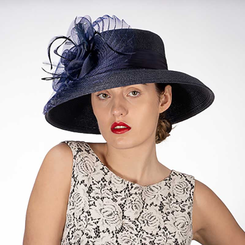 Lovely Church/Dress Hat by Ka Ky CO Church Kentucky Dress Derby Hats for Women with Rhinestone  main image 4