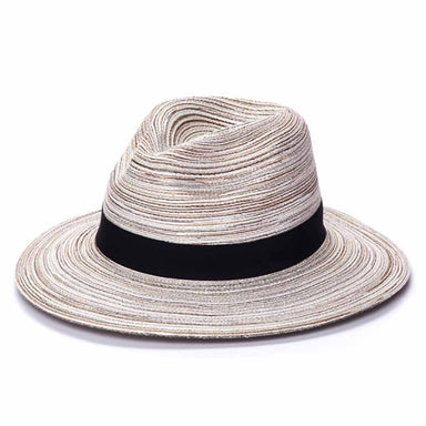 Polybraid Summer Panama Hat - Kallina Safari Hat California Hat Company cs2052bn Light Brown Mix Medium (57 cm) 