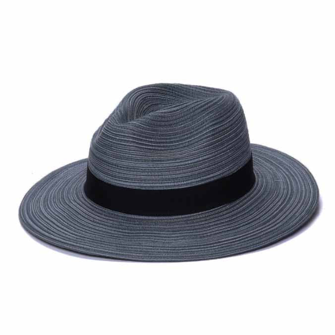 Polybraid Summer Panama Hat - Kallina Safari Hat California Hat Company cs2052bl Blue Mix Medium (57 cm) 