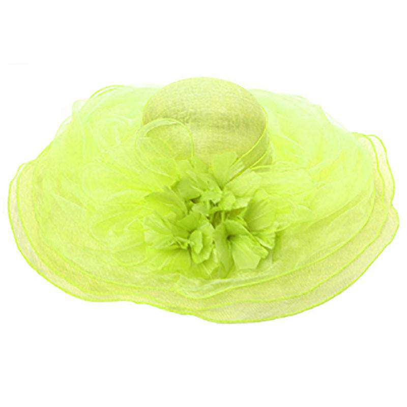 Layered Sinamay and Organza Derby Hat Dress Hat Something Special Hat    