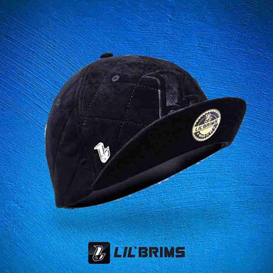 Quilted LIL'BRIMS - Black Cap Ultra Sport lbfa1834m Black Medium/Large