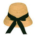 Crochet Raffia Bucket Hat, Cloche - SetarTrading Hats 
