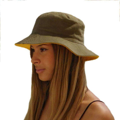 Reversible Cotton Bucket Hat - Karen Keith Hats Bucket Hat Great hats by Karen Keith