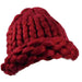 Chunky Rib-Knit Beanie - Red, Winter White, Grey, Beanie - SetarTrading Hats 