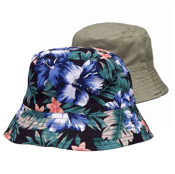 XZNGL Womens Bucket Hat Summer Womens Summer Printed Bucket Hat