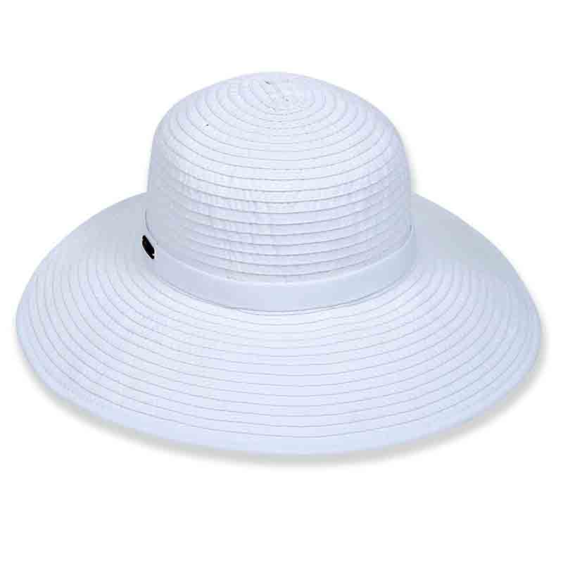 Ribbon Backless Facesaver Hat - Sun'N'Sand Sun Hats — SetarTrading Hats