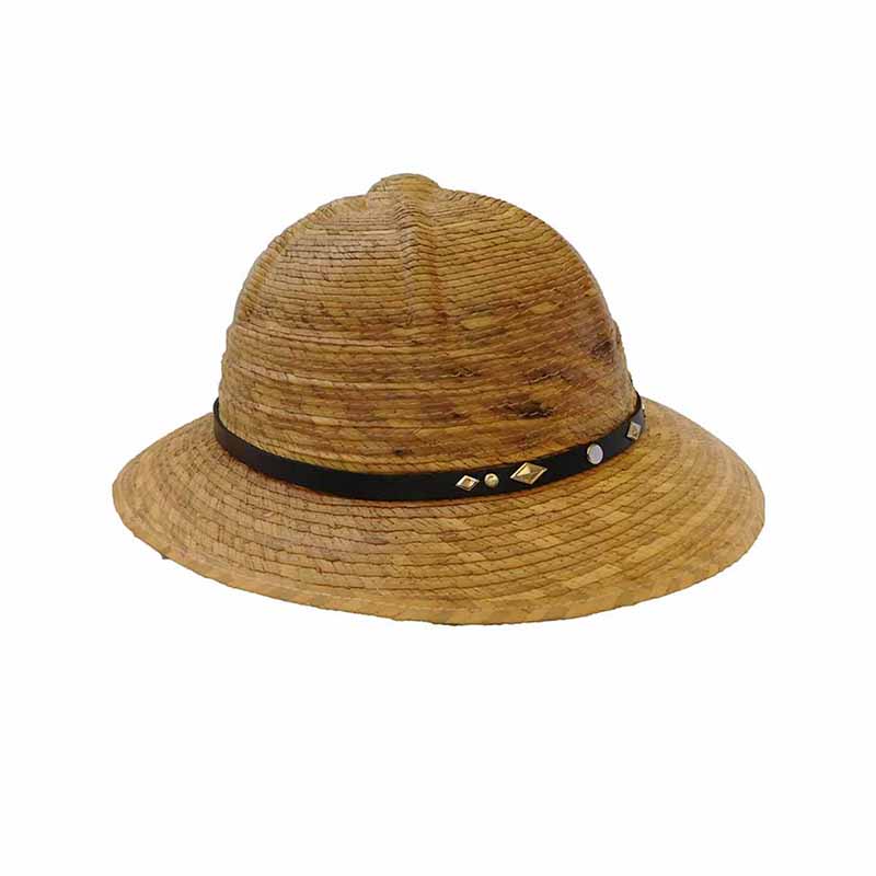 Junior Palm Leaf Safari Pith Helmet - Texas Gold Hats Safari Hat Texas Gold Hats    