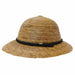 Palm Leaf Safari Pith Helmet - Texas Gold Hats Safari Hat Texas Gold Hats jr7313-5 Braided Band L/XL (58-60 cm) 