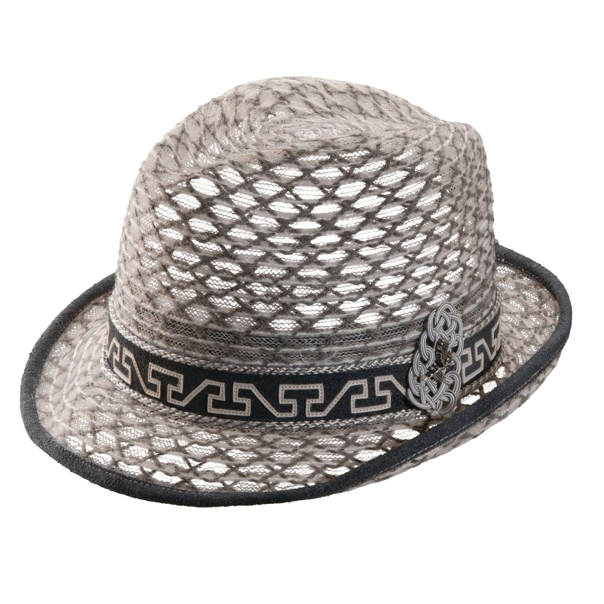 Carlos Santana Threaded Braid Fedora Hat Fedora Hat Santana Hats    