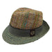 Mosaic Carlos Santana Multi Color Fedora Hat Fedora Hat Santana Hats san380m Sage Medium (57 cm) 