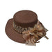 Vintage Inspired Straw Boater Hat, Bolero Hat - SetarTrading Hats 