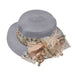 Vintage Inspired Straw Boater Hat, Bolero Hat - SetarTrading Hats 