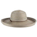 Multi Tone Shapeable Wide Brim Sun Hat with Chin Cord - Scala Hats Wide Brim Sun Hat Scala Hats LP298 Sage  