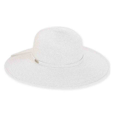 Metallic Shimmer Wide Brim Sun Hat - Sun 'N' Sand Hats, Wide Brim Sun Hat - SetarTrading Hats 