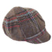 Plaid Slouchy Winter Cap by JSA, Cap - SetarTrading Hats 