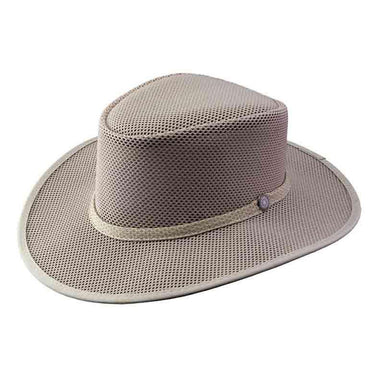 Head 'N Home Cabana Ivory SolAir Breathable Mesh Shade Hat up to XXL Safari Hat Head'N'Home Hats CabanaIVML Ivory ML (58 cm - 71/4) 
