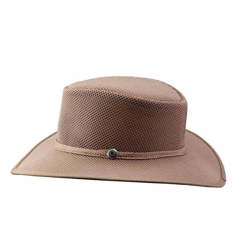 Head 'N Home Cabana Sand SolAir Breathable Mesh Shade Hat S to 2XL Safari Hat Head'N'Home Hats CabanaSDL Sand L (60 cm - 7 3/8) 