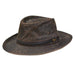 Distressed Cotton Tiller Hat - Stetson Legendary Hats Safari Hat Stetson Hats    