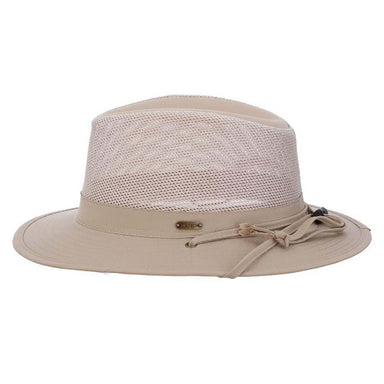 No Fly Zone™ Safari Hat - Stetson Hats Safari Hat Stetson Hats STC197KHM Khaki Medium (57 cm)