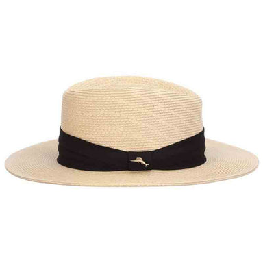 Braid Gambler Hat with 3-Pleat Cotton Band - Tommy Bahama Gambler Hat Tommy Bahama Hats    
