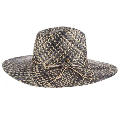 Chiloe Woven Straw Navy Blue Safari Hat - Tommy Bahama Safari Hat Tommy Bahama Hats