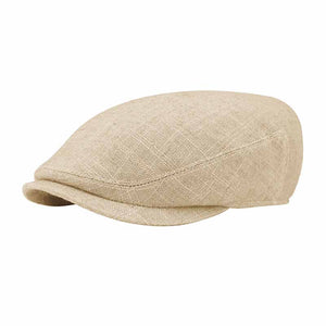 Textured Linen and Cotton Blend Ivy Cap - Mega Cap — SetarTrading Hats